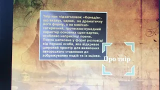 Відеоурок з української літератури для 9 класу на тему: “Тарас Шевченко Сон («У всякого своя доля»)