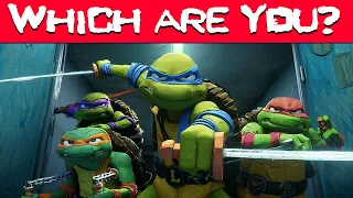 See Which Ninja Turtle You Are - Take the Quiz and Find Out! TMNT Mutant Mayhem personality Test