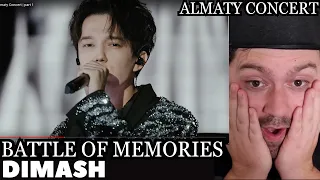 Dimash - Battle Of Memories | Almaty Concert REACTION