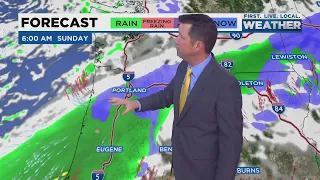 Thursday evening FOX 12 weather forecast (12/16)