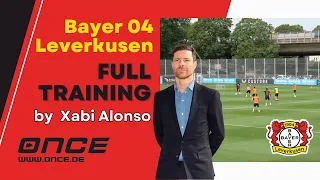 Bayer 04 Leverkusen - full training by Xabi Alonso