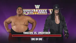 WWE 2K24: THE UNDERTAKER vs. YOKOZUNA [4k 60FPS PS5] (RLS)