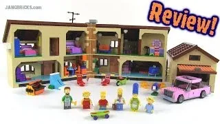 LEGO The Simpsons House 71006 set review!