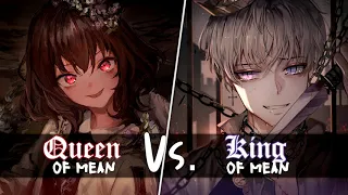 Nightcore - Queen VS. King Of Mean (1 Hour)