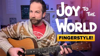 Joy to the World – Beginner Fingerstyle Guitar Lesson (with Strumming Tips Included)
