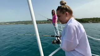 Морская рыбалка в Алании, Турция