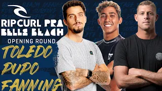 Toledo, S. Pupo, Fanning | Rip Curl Pro Bells Beach - Opening Round Heat Replay