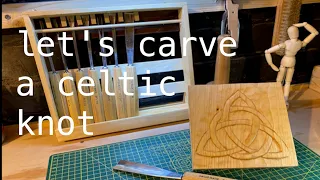 Simply Woodworking - Let's carve a celtic knot - hand tool carving