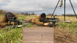 ORSIS 6.5/47 LAPUA и Tikka t3 6.5 creedmoor. Стреляем по гонгам.