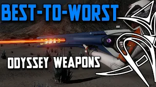 Best to worst : Odyssey weapons [Elite Dangerous]