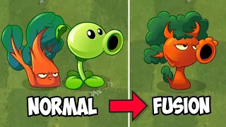 Plants Vs Zombies 2 Fusion Plants