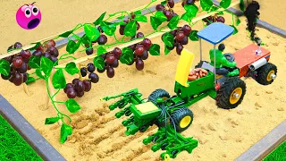 DIY ! Mini tractor making modern plough grapes agriculture | Science Project | @ECMiniTractor