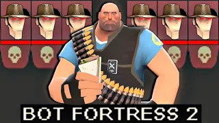 Heavy VS Cheating Bots🔸9000+ Hours Experience (TF2 Summer Update Gameplay)