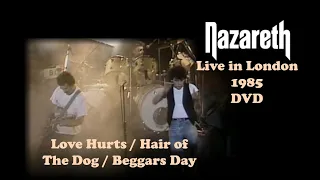 Nazareth - Love Hurts / Hair of The Dog / Beggars Day - 1985 (DVD)