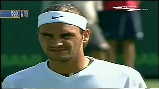 Miami 2002 Roger Federer - Andrei Pavel