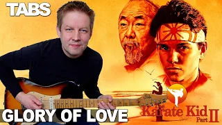 Peter Cetera - Glory Of Love | Guitar cover WITH TABS | Dann Huff guitar