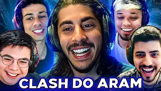 CLASH DA SELEÇÃO no ARAM! (com Robo, Titan, Esacarry e Brucer)