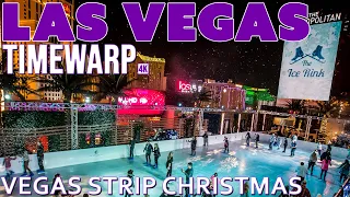 Las Vegas Strip Christmas Day 2018 Timewarp 12/25/2018