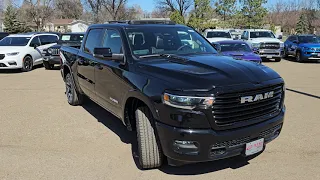 Virtual Tour of the 2025 RAM 1500 Laramie Sport. AND the rear reclining seats are now standard!!!!!!