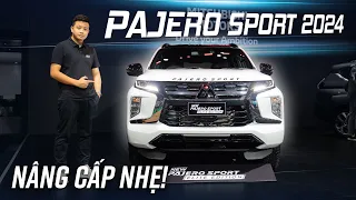 Nhìn Pajero Sport 2024 nâng cấp như thế này thì sao đấu lại được Ford Everest khi về Việt Nam