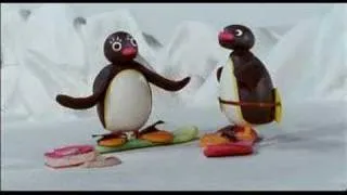 Pingu Snowboarding