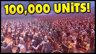 100,000 UNITS BATTLE & 300 Spartans vs 20,000 Persians - Ultimate Epic Battle Simulator