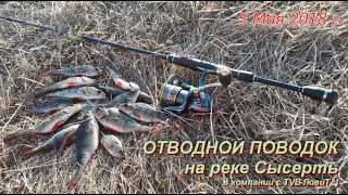 ОТВОДНОЙ ПОВОДОК на реке Сысерть 05/05/2018