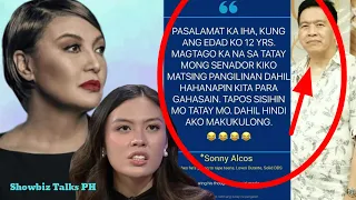 SHARON NANGGAGALAITI SA GALIT SA BASHER NA NANGBASTOS KAY FRANKIE AT SEN. KIKO PANGILINAN!