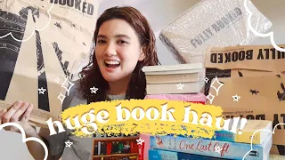 huge book *UNBOXING* haul! 📦📚💸 (booktube philippines)