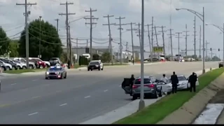 Driver loses control near Trump motorcade in Springfield, Missouri