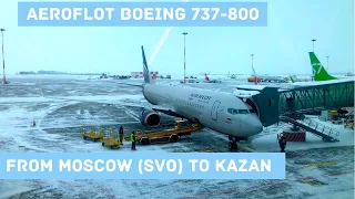 Trip Report | Aeroflot Boeing 737-800 (Economy) | Moscow (SVO) - Kazan