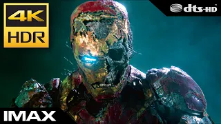 4K HDR IMAX • Spider-Man fights Mysterio's Illusions ᵈᵗˢ⁻ʰᵈ