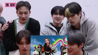 Stray kids reacting to XG - Shooting star