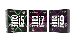 Intel Core X series processor 7 gen i5,i7,i9