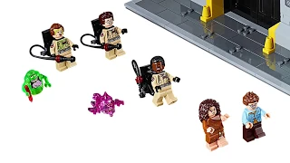 LEGO Ghostbusters HQ Official Set Pictures Revealed! Set 75827 Firehouse Headquarters