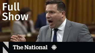 CBC News: The National | Bernardo transfer, Greece boat disaster, Wildfire facts