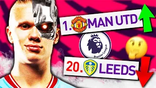 3000 IQ PREMIER LEAGUE 22/23 PREDICTIONS