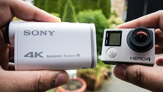 Sony FDR-X1000V Vs GoPro Hero 4 Black - 4K Video Comparison