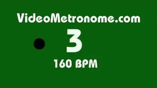 Human Voice 160 BPM Metronome
