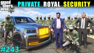 Private Royal Security For American President | Gta V Gameplay