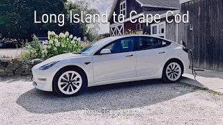 Long Island to Cape Cod in a Tesla - Road Trip Report | 4K