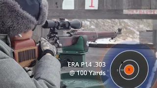 BadAce NDT (No Drill Tap) Enfield P14 or M1917 Scope Mount and accuracy video at 100 yards