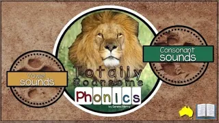 Australian Phonics (44 sounds) | Totally Roarsome Phonics | Consonant and Vowel Sounds