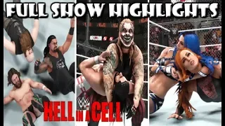 WWE 2K19 HELL IN A CELL 2019 FULL SHOW PREDICTION HIGHLIGHTS - PART 1