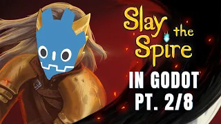 Slay the Spire Clone Godot 4 Tutorial: Card Dragging & State Machines (02/08)