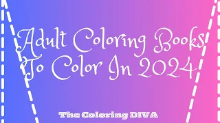 Adult Coloring Books To Color In 2024 | #adultcolorbook #coloredpencil