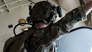 U.S. Army Special Forces and Latvian Special Operations HALO jump (Eng sub)