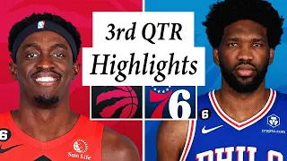 Philadelphia 76ers vs. Toronto Raptors Full Highlights 3rd QTR | Oct 26 | 2022 NBA Season