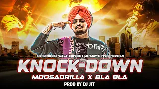 KNOCK DOWN (Drill) - Sidhu Moose Wala | Divine | Lil Tjay | Fivio Foreign | Drill | Prod By Dj Jit