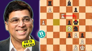 Finally VISHY Anand is Back!